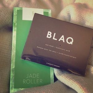 Jade Roller & Blaq Eye Masks